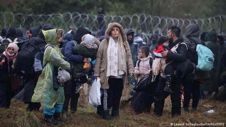 A rota de fuga para a Europa via Belarus