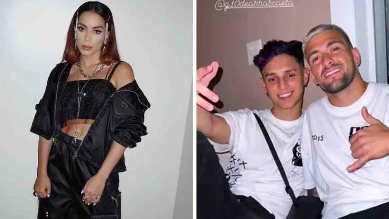 Após indireta, Arrascaeta curte festa na casa de Anitta: 