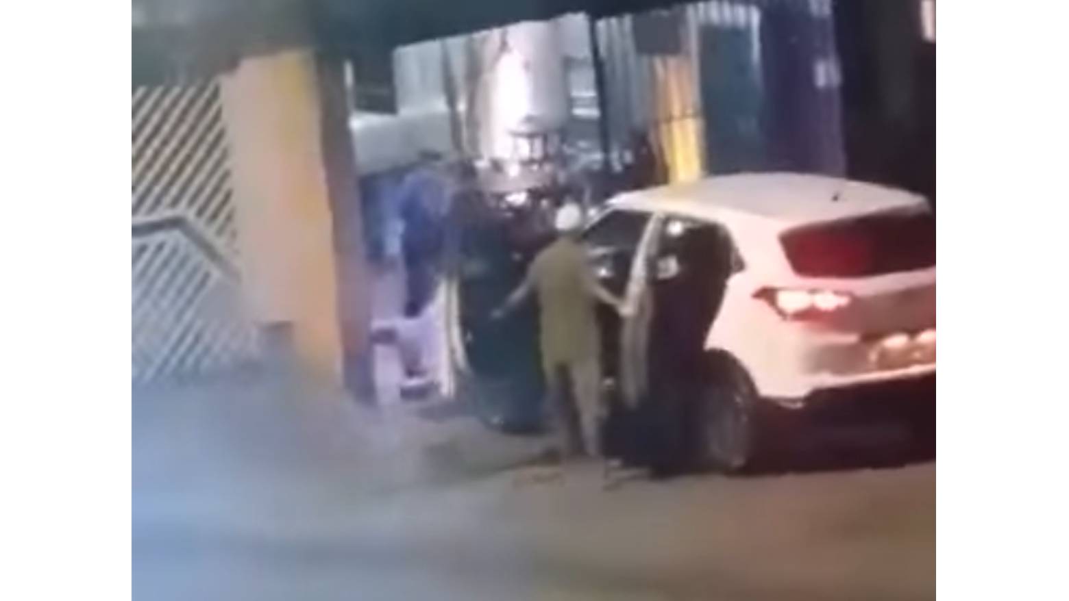 Vídeo: Criminosos roubam carro, batem na vítima e levam cachorro em SP