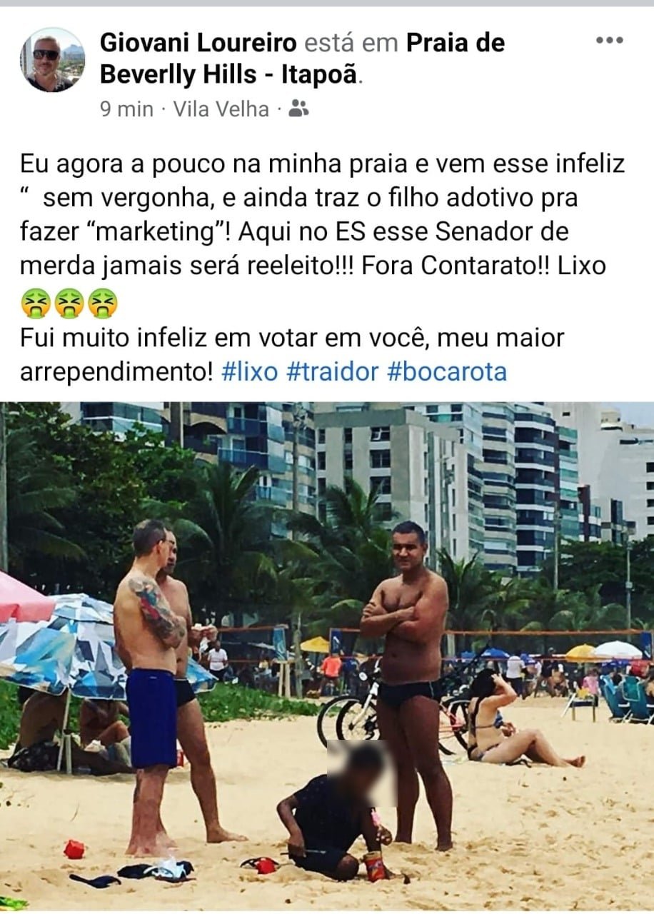 PF vai investigar ataque e exposição de filho do senador Contarato nas redes 4 PF vai investigar ataque e exposição de filho do senador Contarato nas redes