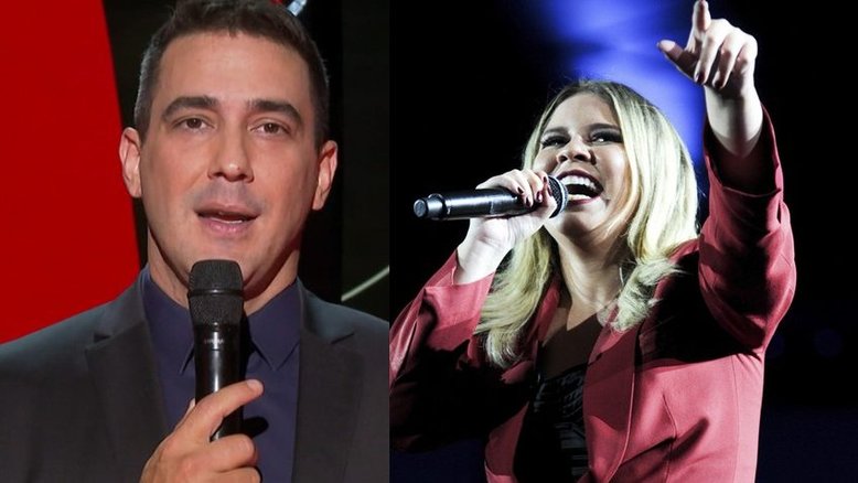 André Marques assume 'The Voice', homenageia Marília e manda recado pra Leifert