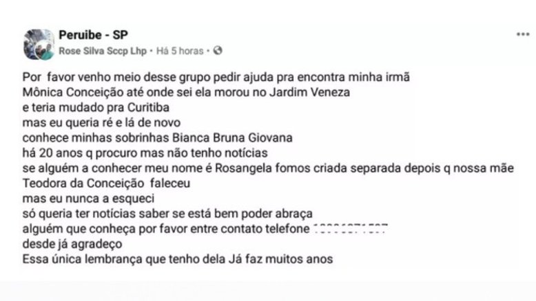 Reprodução/Facebook