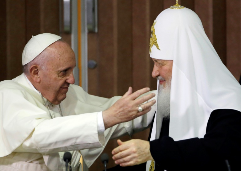 Papa espera viajar à Rússia para se reunir com patriarca Cirilo