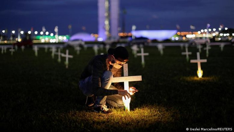 Brasil registra 283 mortes por covid-19 em 24 horas