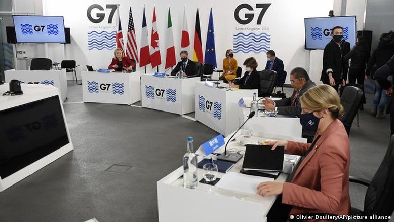 G7 faz advertências ao Irã e à Rússia