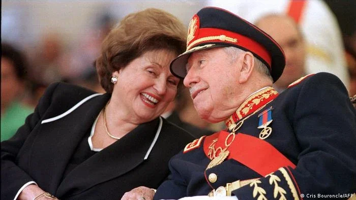 Morre Lucía Hiriart, viúva do ex-ditador chileno Augusto Pinochet