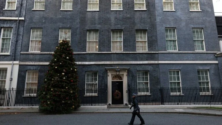 Downing Street fica sem festa de Natal após escândalo em 2020