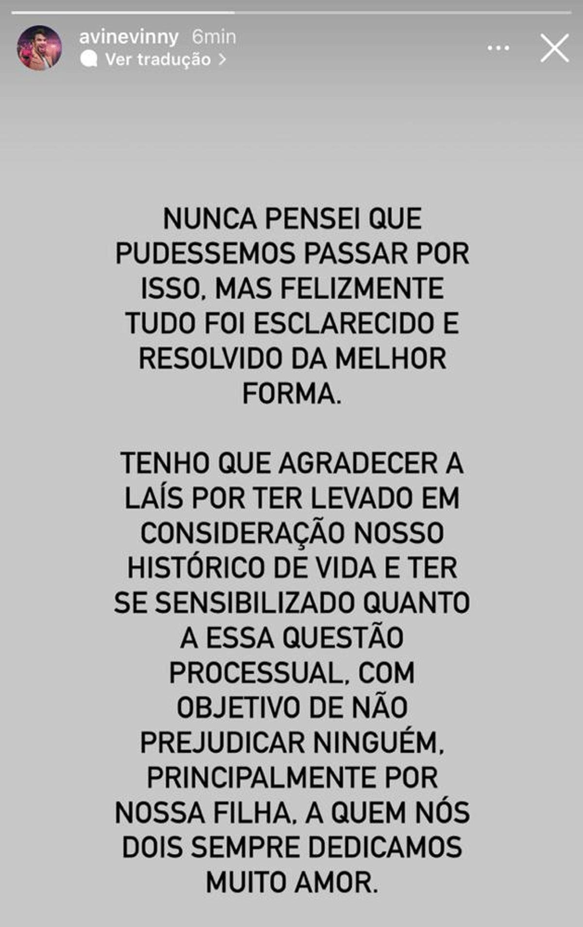 Após ser preso por ameaçar ex-mulher, Ávine Vinny é solto 4 Após ser preso por ameaçar ex-mulher, Ávine Vinny é solto