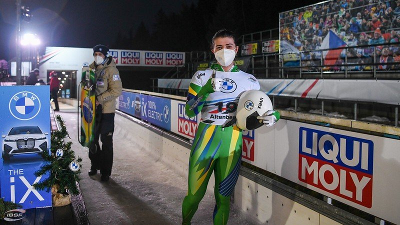 Nicole Silveira conquista colocação inédita na Copa do Mundo de skeleton