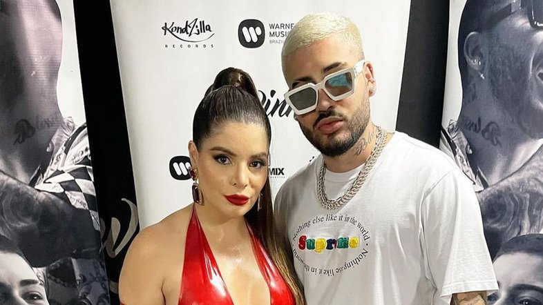 Kevinho homenageia Marília Mendonça em show na ‘Farofa da Gkay’