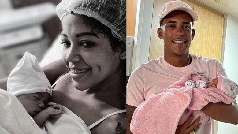 Aos 17 anos, ex-mulher de MC Poze dá à luz terceiro filho do funkeiro