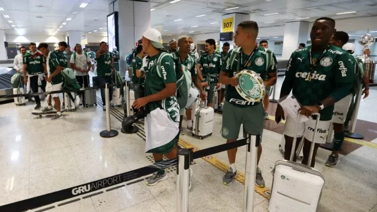 Reprodução Twitter Palmeiras