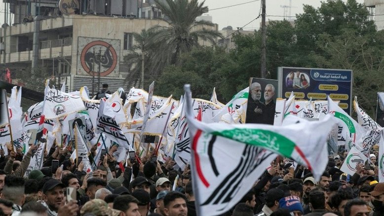 Iraquianos marcam aniversário da morte do general Soleimani