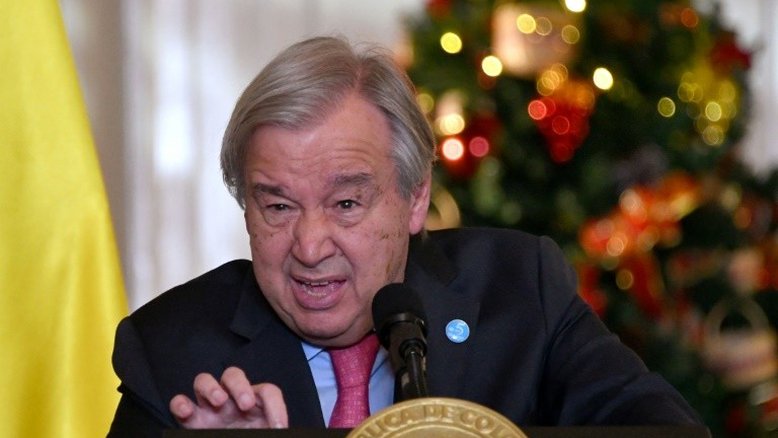 Guterres pede que colombianos 'não poupem esforços' por Acordo de Paz