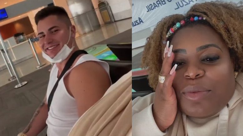 Jojo Todynho torce joelho, perde voo de lua de mel e surge de cadeira de rodas