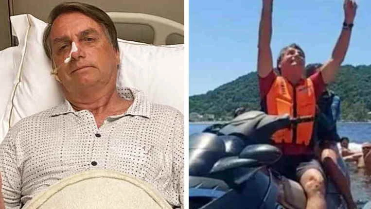 A farsa da dor de barriga de Bolsonaro