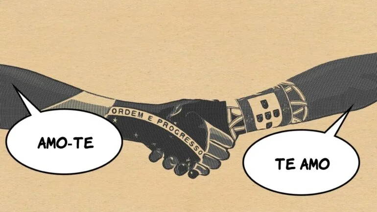 O Brasil está amando Portugal