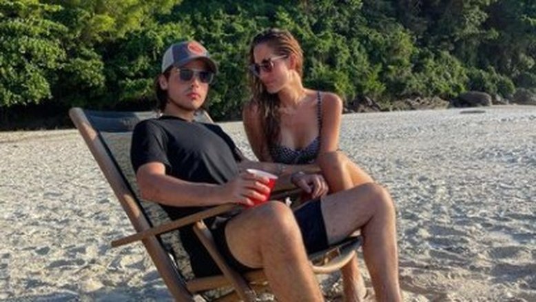 Filhos de Faustão e modelo trocam declarações nas redes sociais