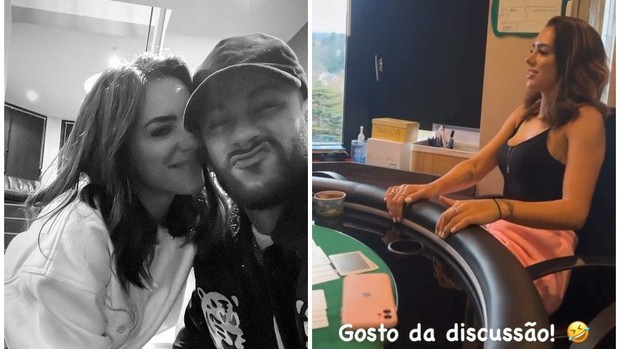 Romance assumido: Neymar publica vídeo jogando baralho com Bruna Biancardi