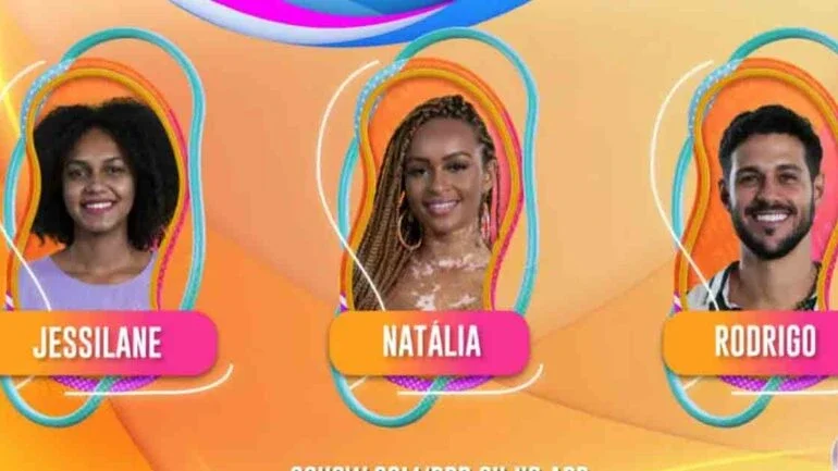 BBB22: Rodrigo, Natália e Jessi se enfrentam no segundo paredão do reality