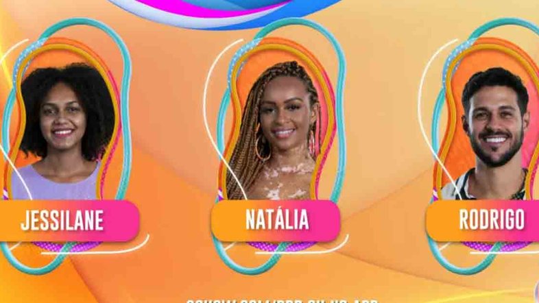 BBB22: Rodrigo, Natália e Jessi se enfrentam no segundo paredão do reality