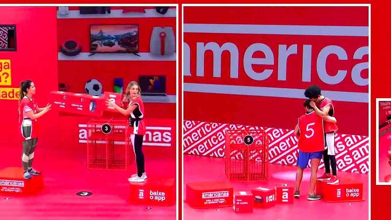 BBB22: Laís e Bárbara vencem prova de resistência e estão imunes