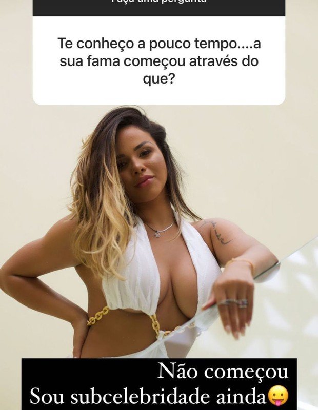 'Sou subcelebridade ainda', reflete Gabily sobre fama 4 'Sou subcelebridade ainda', reflete Gabily sobre fama