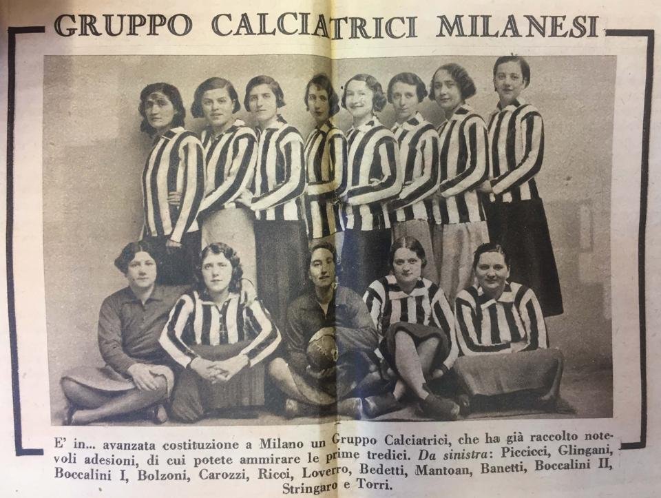 A história da partida de futebol feminino que desafiou Mussolini em pleno fascismo 8 A história da partida de futebol feminino que desafiou Mussolini em pleno fascismo
