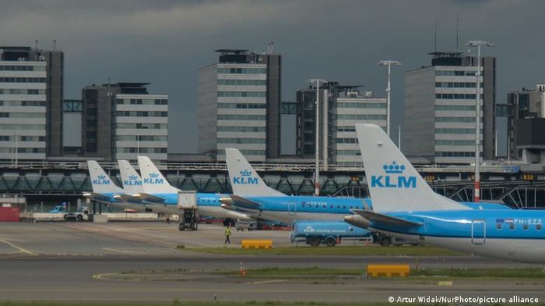 KLM cancela voos para Ucrânia