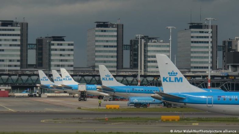 KLM cancela voos para Ucrânia
