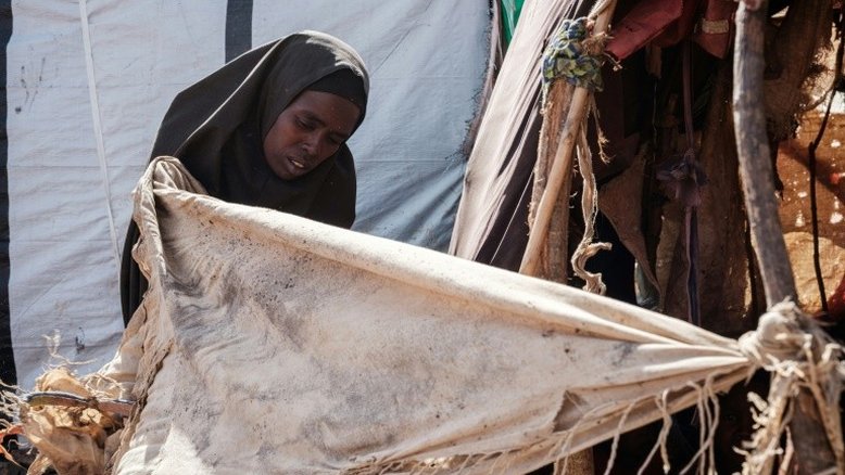Baidoa, último refúgio para os que fogem da seca na Somália