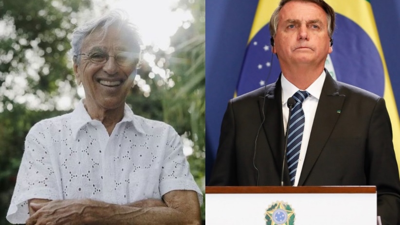 Caetano Veloso irá processar Jair Bolsonaro; saiba o motivo