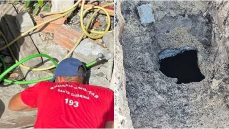 Divulgação/Corpo de Bombeiros de Camboriu