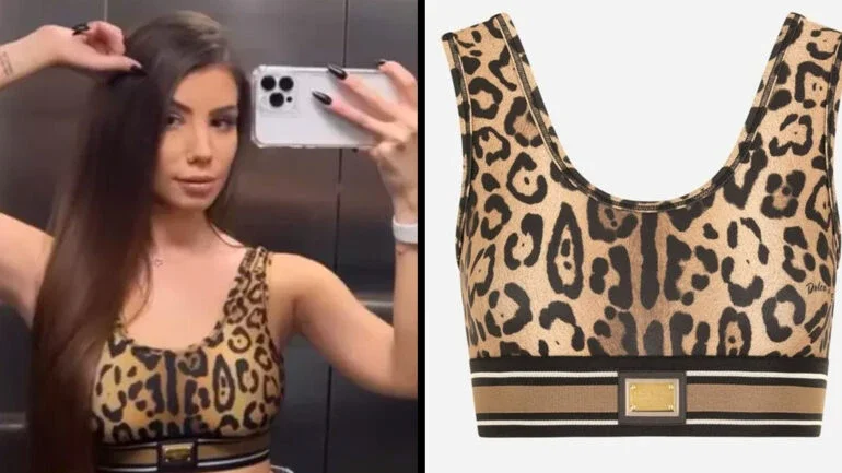 Maria Lina usa cropped de R$3,4 mil: ‘Nada demais’