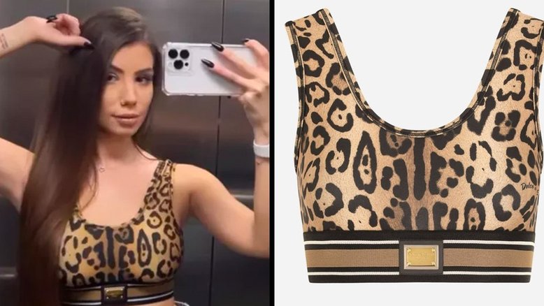 Maria Lina usa cropped de R$3,4 mil: ‘Nada demais’