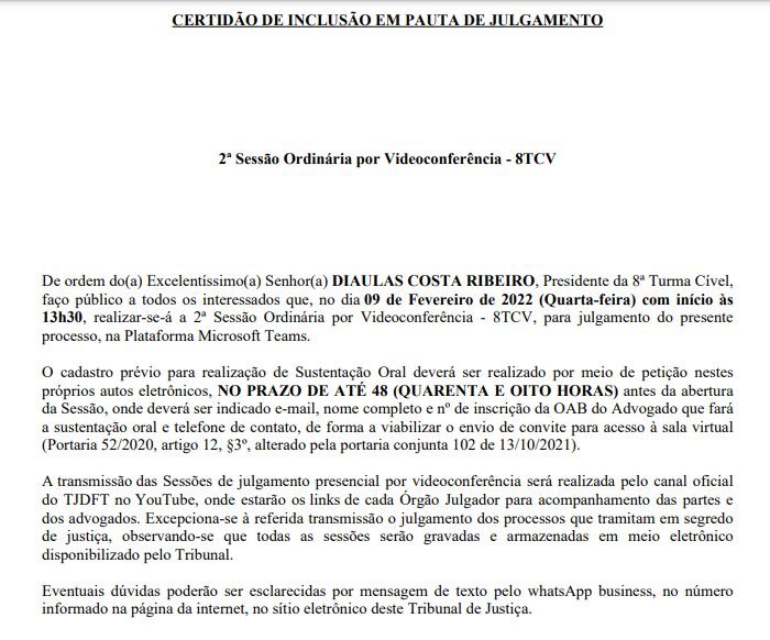 TJ do DF decide com quem fica o comando do PROS