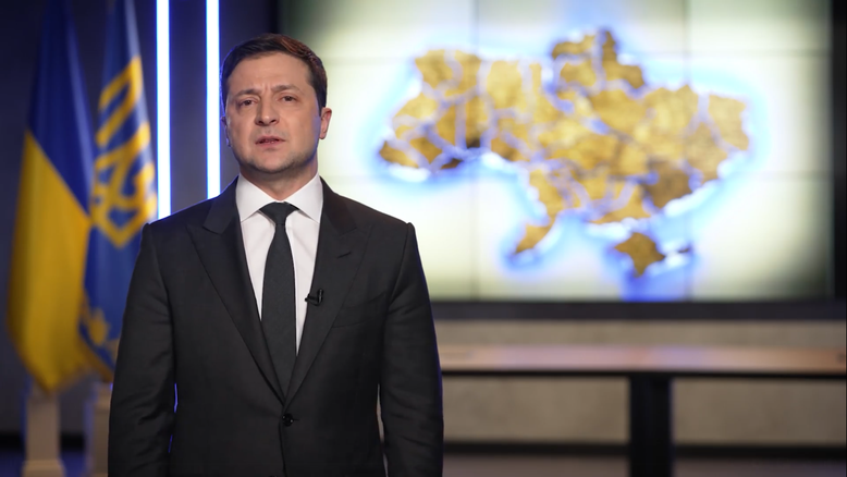 Reprodução/Facebook Volodymyr Zelensky
