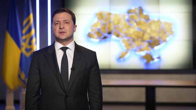 Reprodução/Facebook Volodymyr Zelensky
