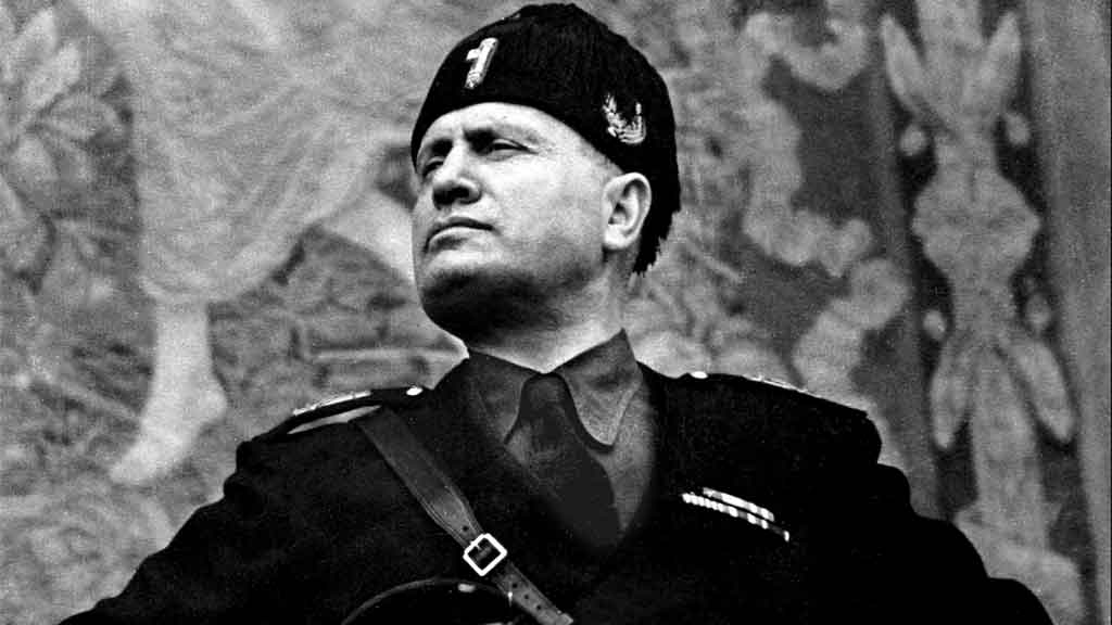 O fantasma de Mussolini influi na eleição italiana
