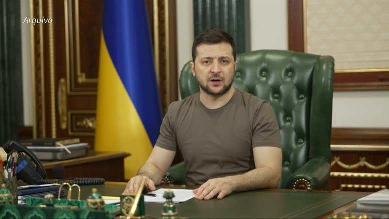Zelensky diz que Ucrânia deve admitir que não poderá integrar a Otan - UKRAINIAN PRESIDENCY/AFP