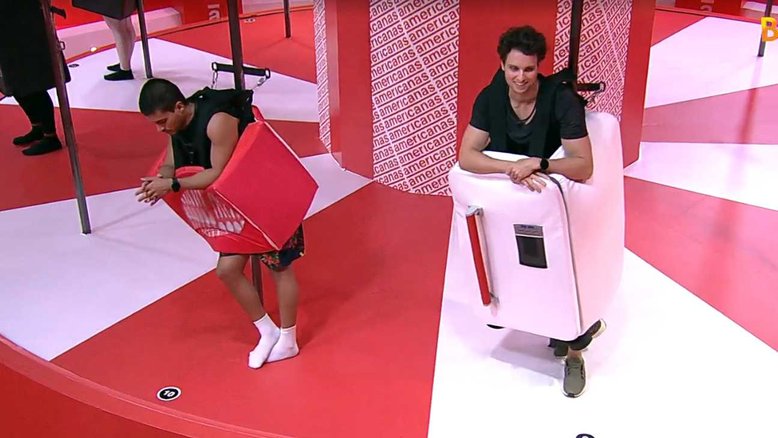 BBB22: arthur e lucas prova de resistencia