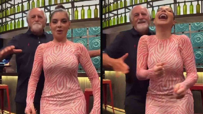 GKay posta dançinha com Ary Fontoura: ‘Zerei’