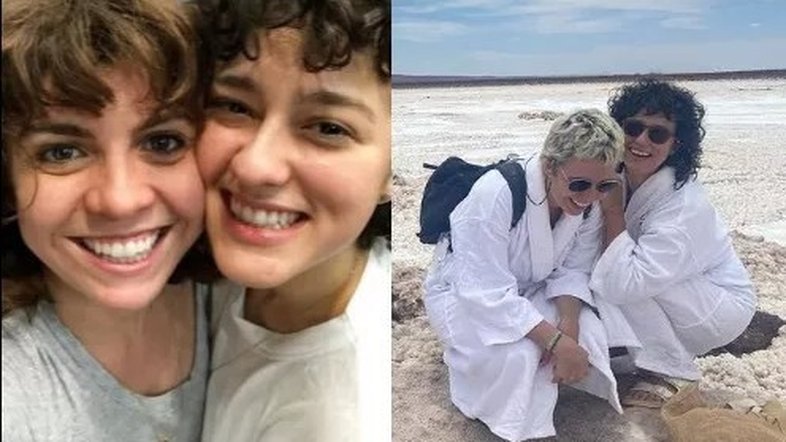 Renata Gaspar se casou com namorada na pandemia: 'Moramos com mais três'
