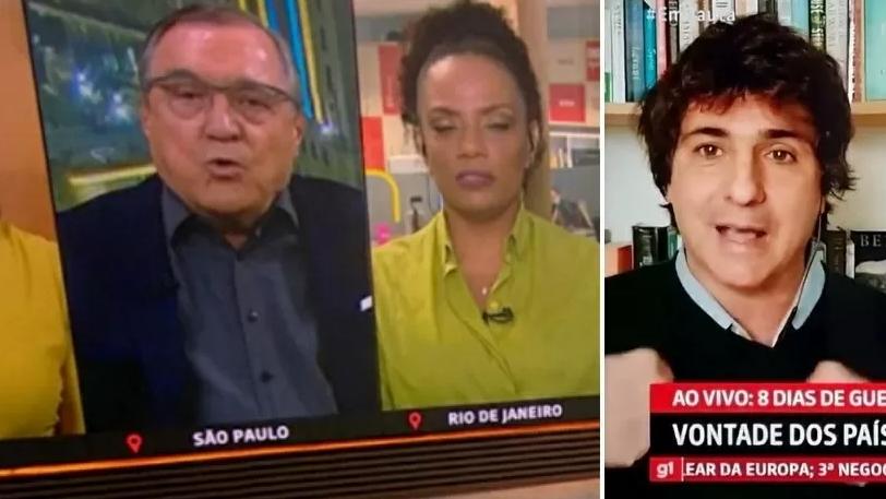 Na GloboNews, Sardenberg e Guga Chacra batem boca ao vivo: ‘Não precisa me dar lição’