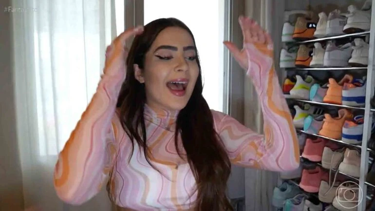 Jade Picon mostra seu apartamento: ‘A bagunça não é só no BBB’