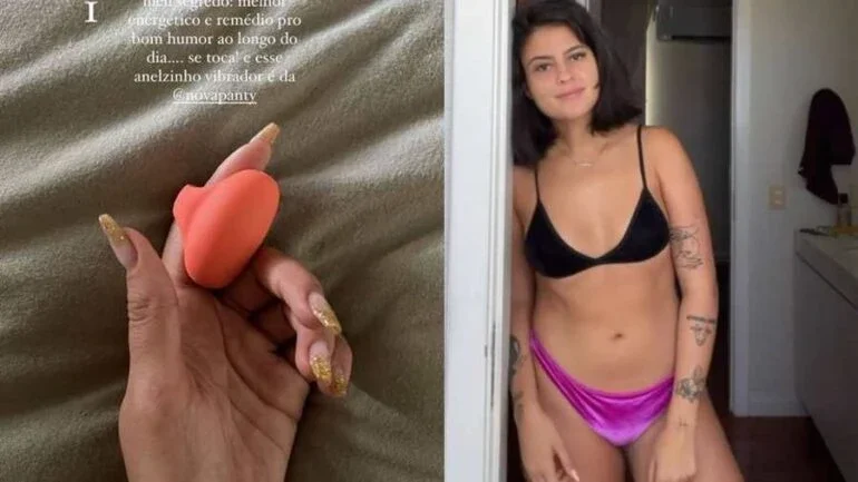 Ex-BBB Hana Khalil revela detalhes de uso diário de vibrador: ‘Remédio