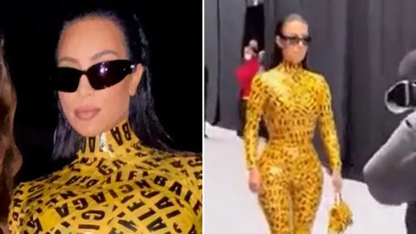 Look de Kim Kardashian vira piada e web compara com robô, assista vídeo