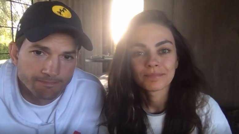 Atores Mila Kunis e Ashton Kutcher arrecadam US$ 30 milhões para ajudar ucranianos