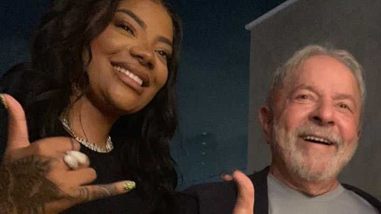 Ludmilla posta vídeo mostrando apoio a Lula: 'Vamos juntos pelo Brasil'