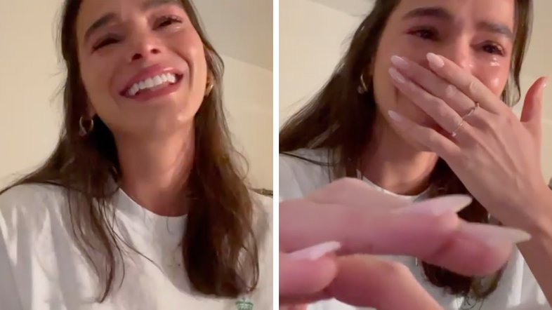 Bruna Marquezine chora ao receber convite de filme da DC